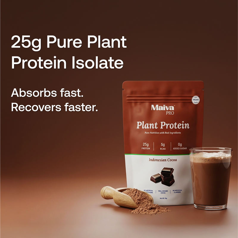 Buy Maiva Pro Chocolate Plant Protein – Delicious Vegan Protein