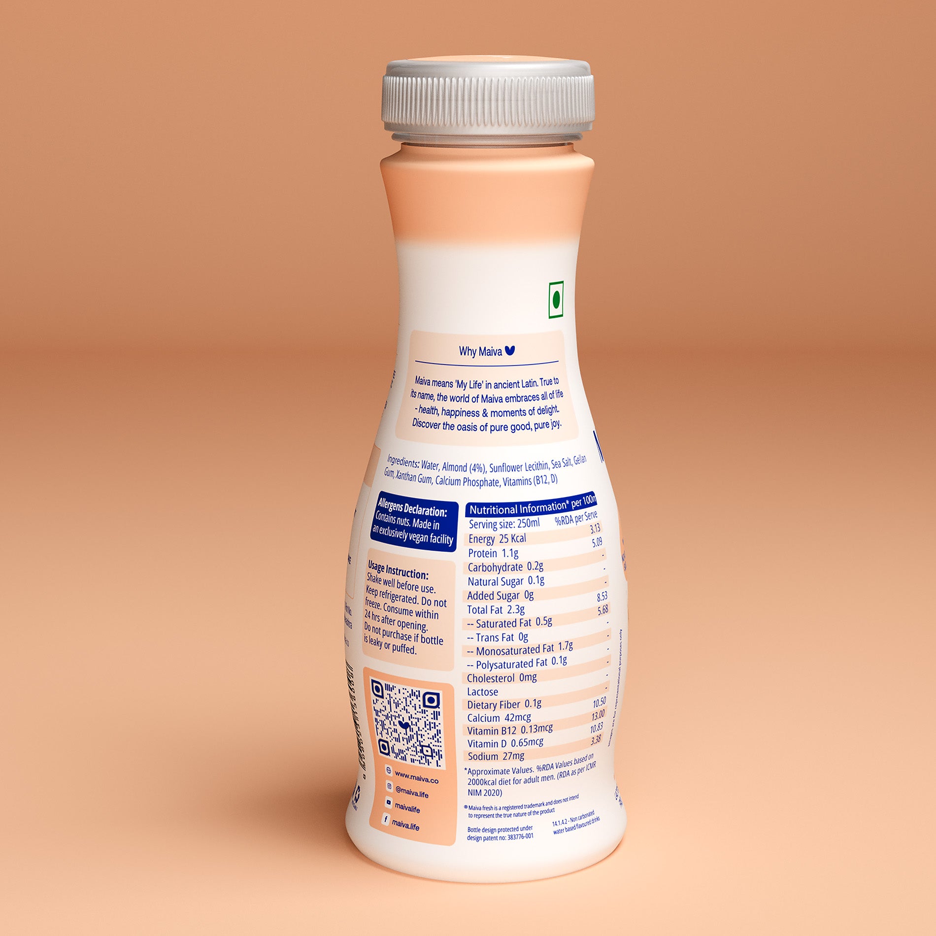 Unsweetened (Natural Nut)