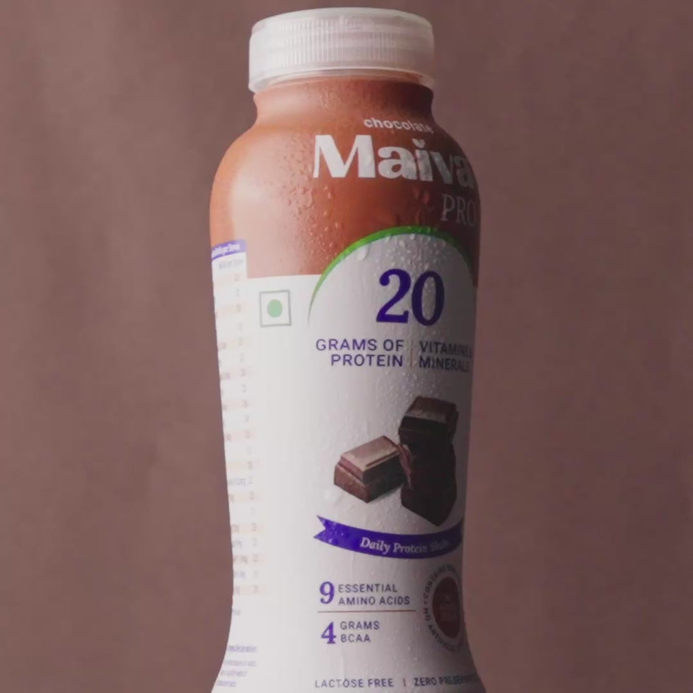 Buy Maiva Pro Chocolate Protein Shake – 20 g Vegan Protein Drink
